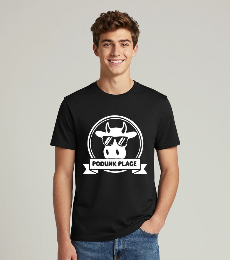 Sunglass Cow Tee