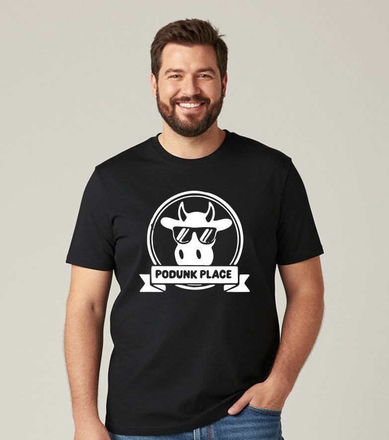 Sunglass Cow Tee