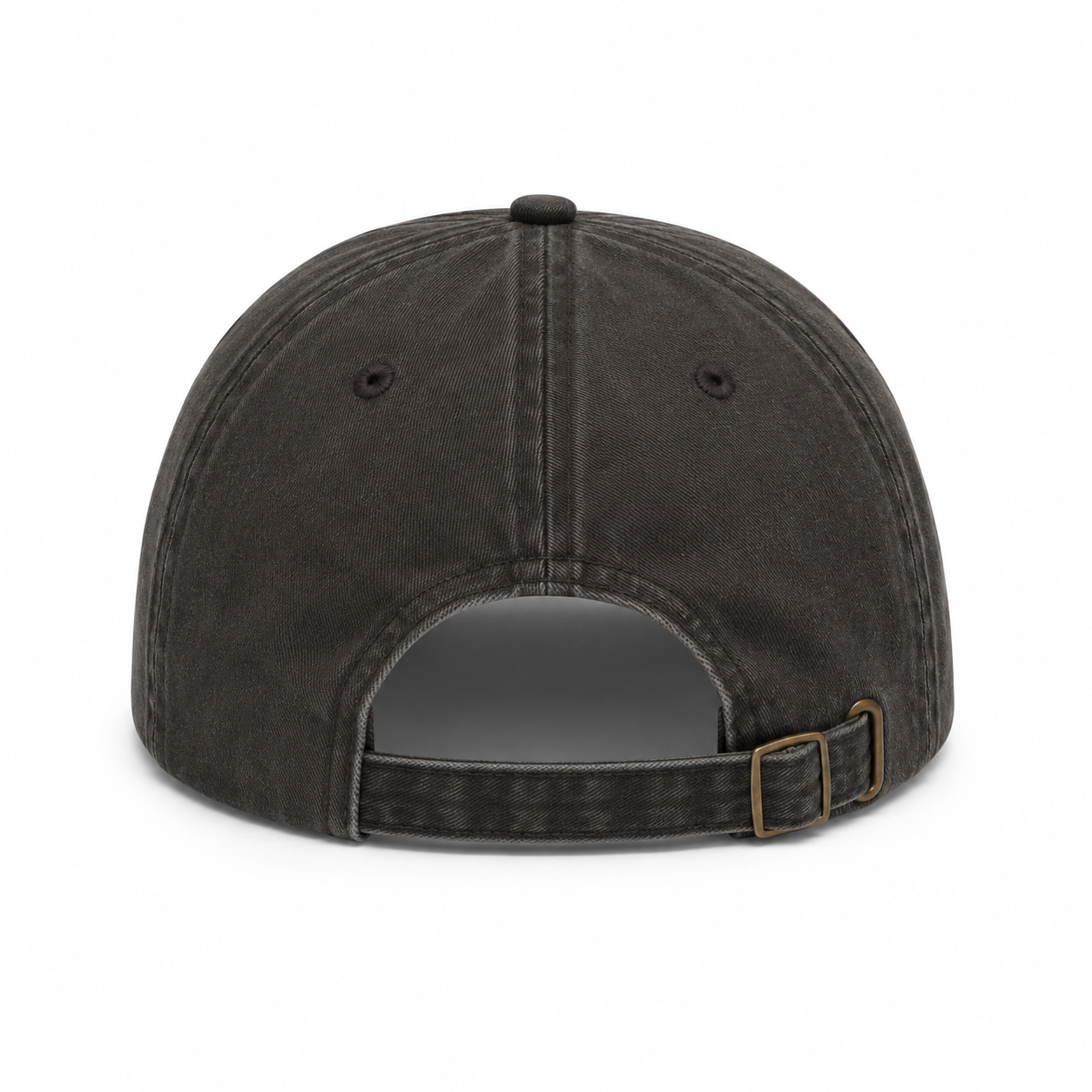 Unstructured Black Wash OG Cow Baseball Cap
