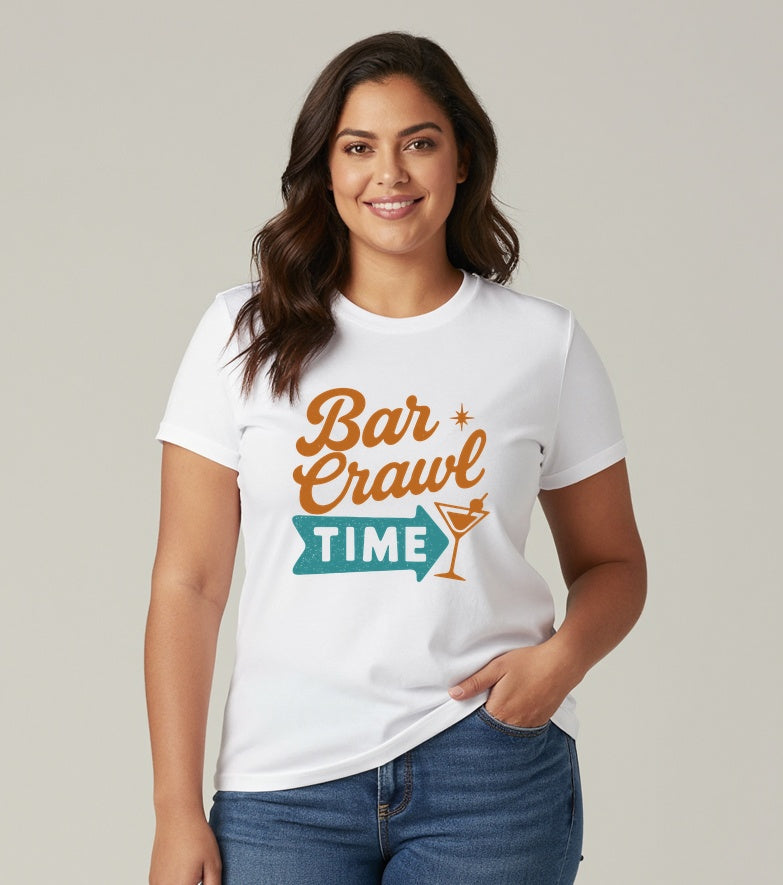 Bar Crawl Time Tee