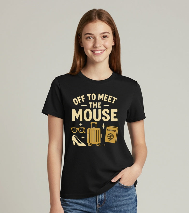 Off to Meet the Mouse Tee
