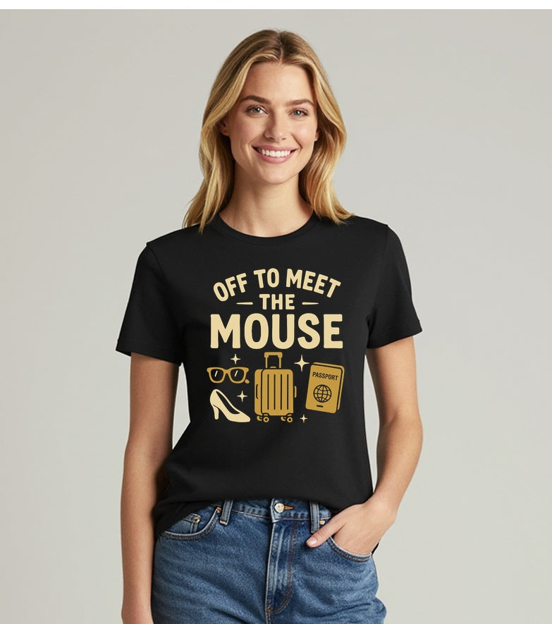 Off to Meet the Mouse Tee