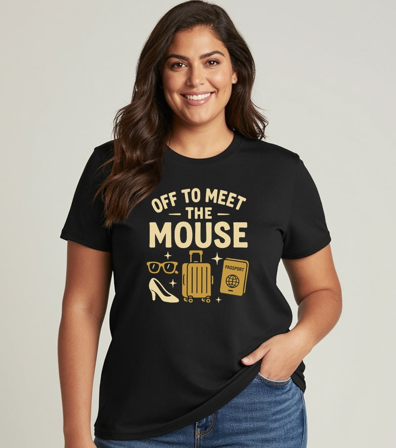 Off to Meet the Mouse Tee