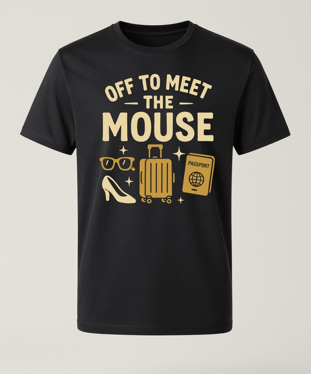 Off to Meet the Mouse Tee