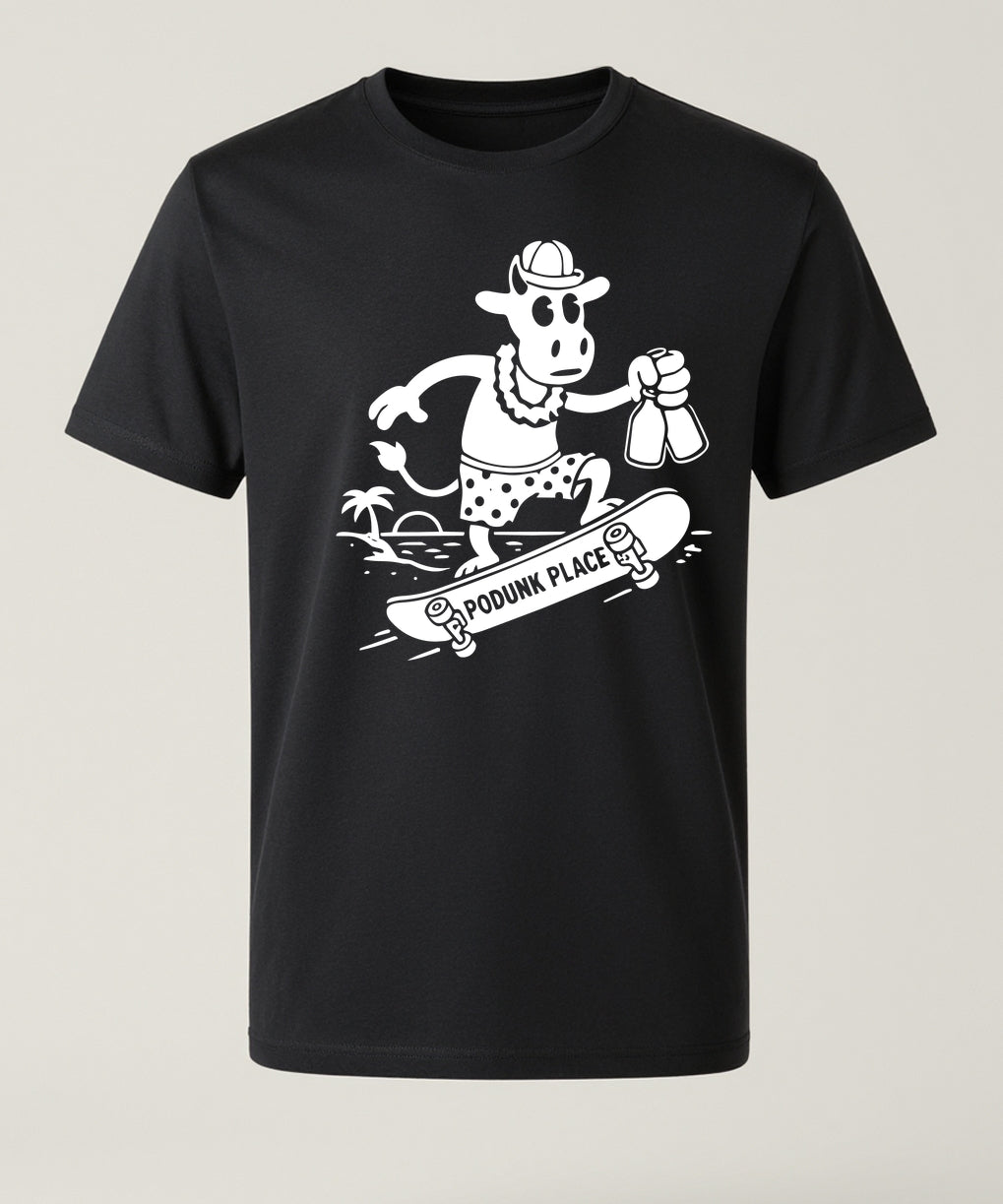 Podunk Place Skateboarder Tee