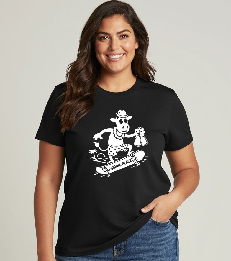 Podunk Place Skateboarder Tee