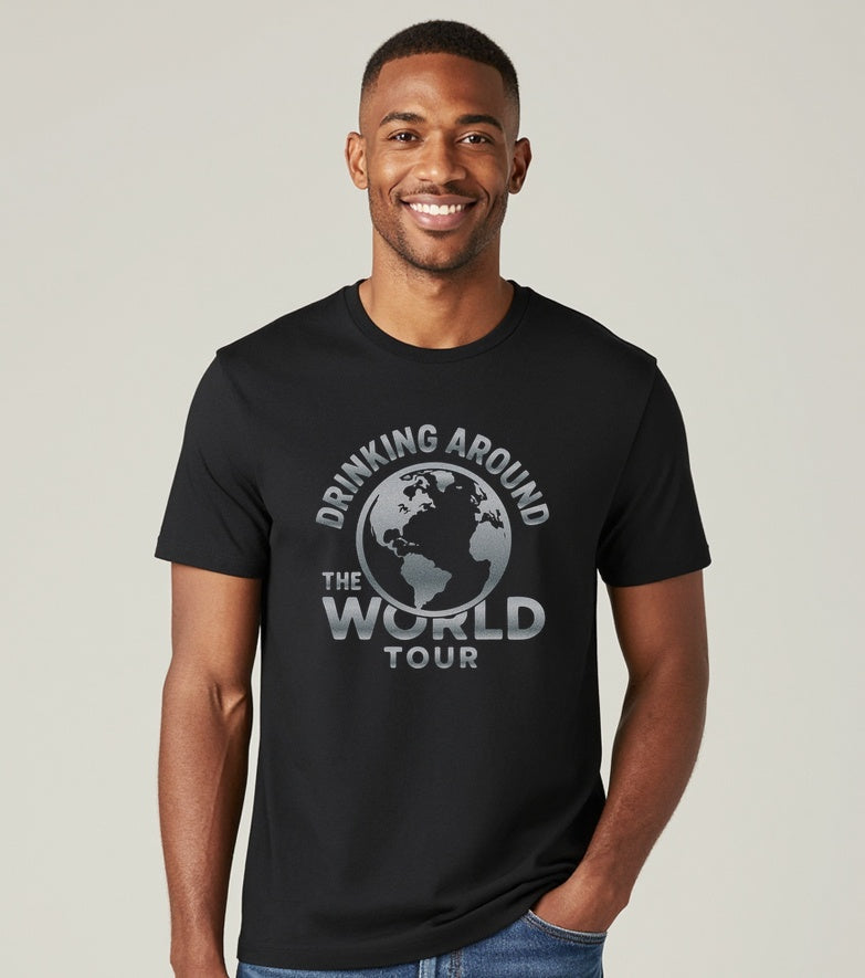 Drinking Around The World Tour Tee